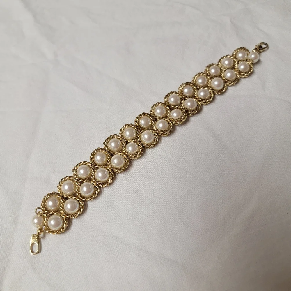 Vintage faux pearl